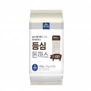 (냉동)등심돈까스 1.3kg(130g*10)_면사랑