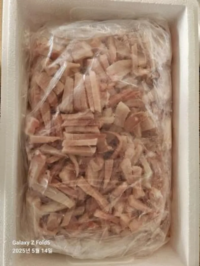 가오리채(오성씨푸드 5kg) 냉동탈피 업소용 냉동 가오리채 이미지