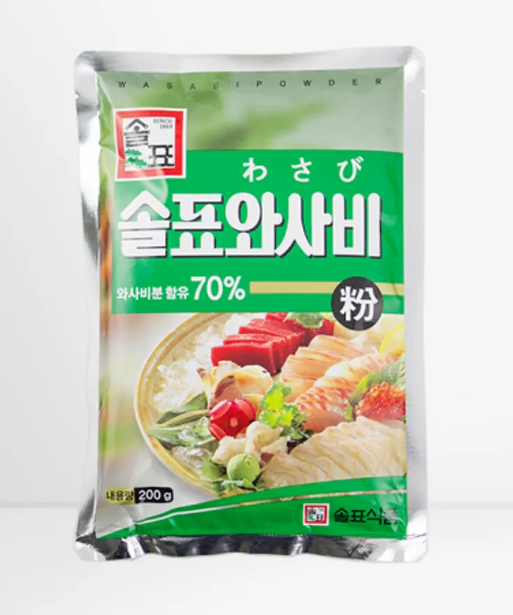 솔표 와사비 분말 200g 이미지