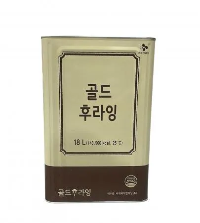 ⭐입점특가⭐CJ 백설 골드후라잉 식용유 18L 콩기름
