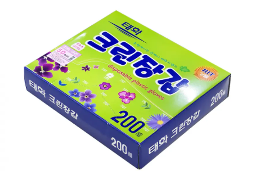태화 크린장갑 위생장갑 200매 비닐장갑 이미지