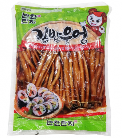 반찬단지 김밥우엉 조림 5mm 1kg