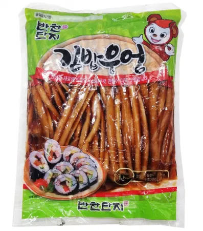 반찬단지 김밥우엉 조림 5mm 1kg