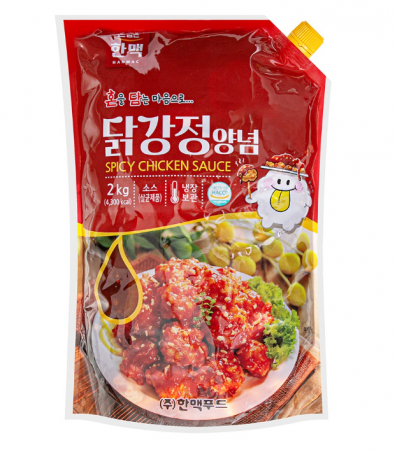 한맥 닭강정소스 2kg 스파우트