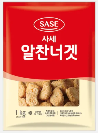 [무료베송]사세 알찬 너겟 1kg 치킨너겟