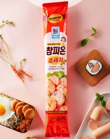 대림 참피온 소세지 1kg 챔피언 옛날소세지 분홍소세지
