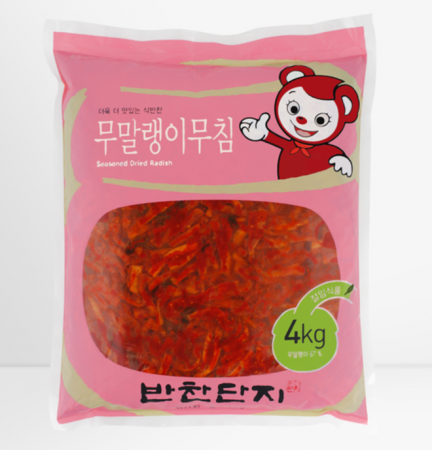 반찬단지 양념 무말랭이무침 4kg