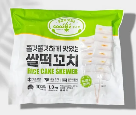 쿠즈락 쌀떡꼬치 1.3kg 떡꼬치