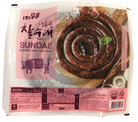 달솔 너른골 찰순대 1kg [오후2시 주문마감]