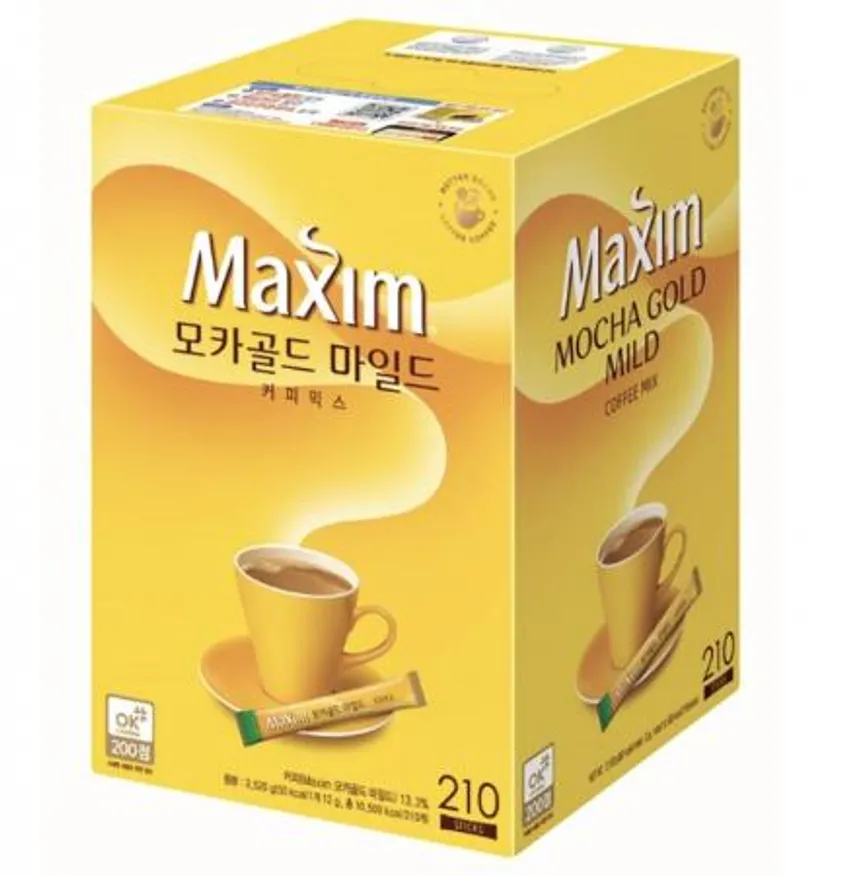 맥심 모카골드 커피믹스 210T 이미지
