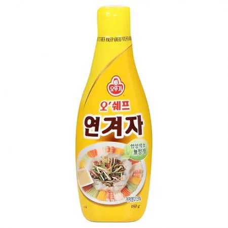 오쉐프 오뚜기 연겨자 480g 튜브