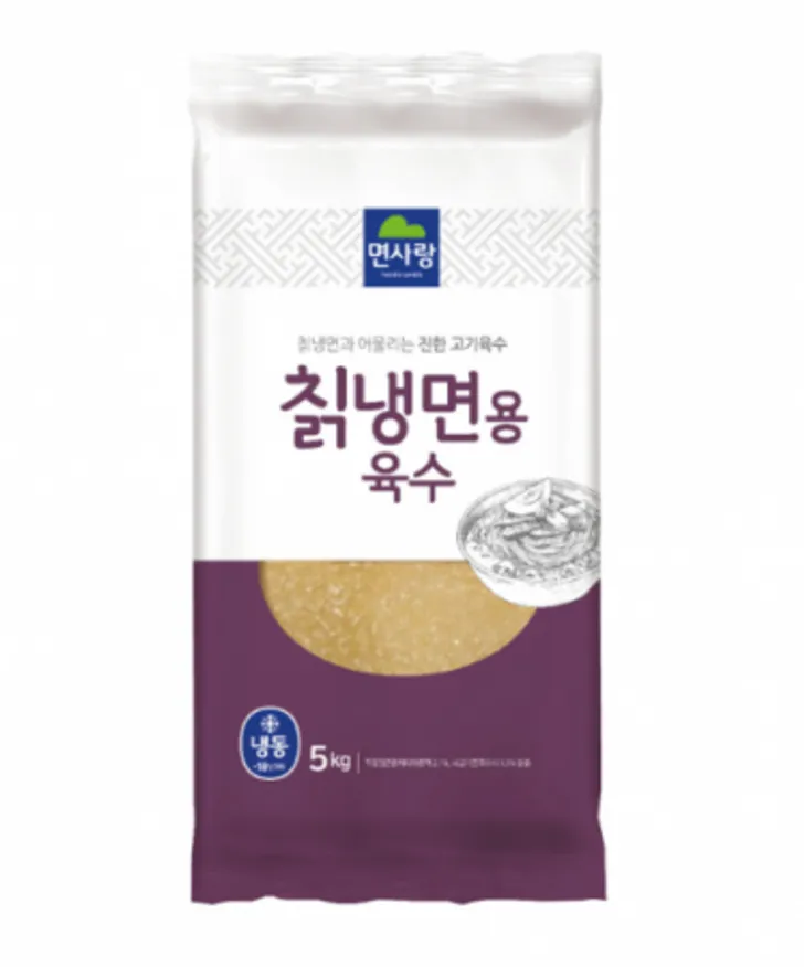 ⭐특가⭐면사랑 칡육수 5kg*2 벌크 이미지