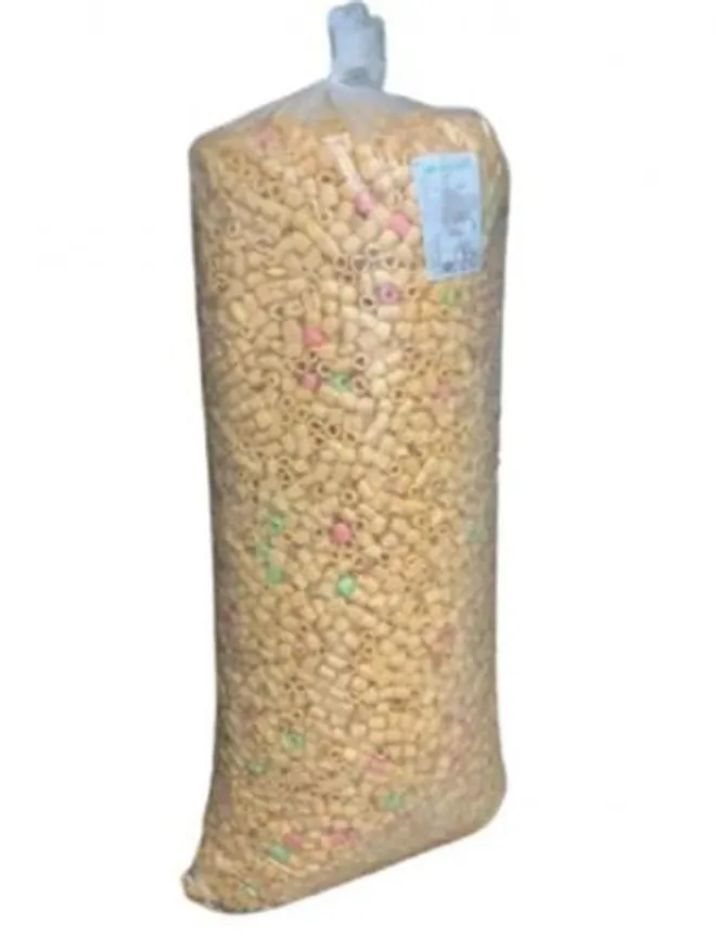 마카로니 뻥과자 뻥튀기 이미지