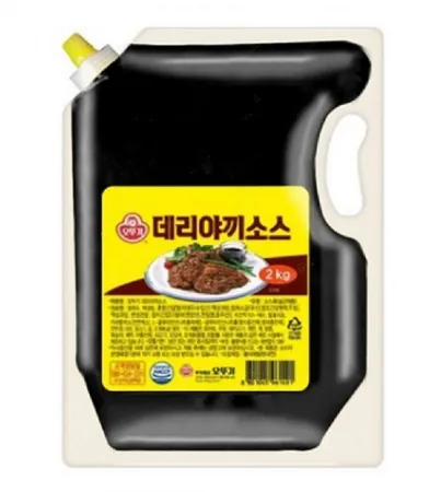 오뚜기 데리야끼소스 2kg 스파우트팩