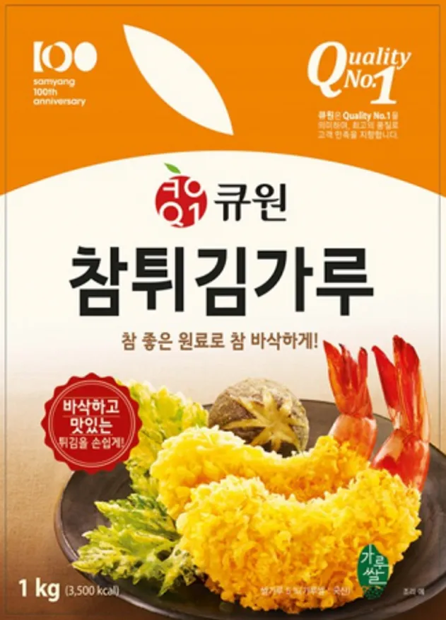 큐원 튀김가루 1kg 이미지