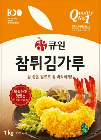 ⭐입점특가⭐큐원 튀김가루 1kg