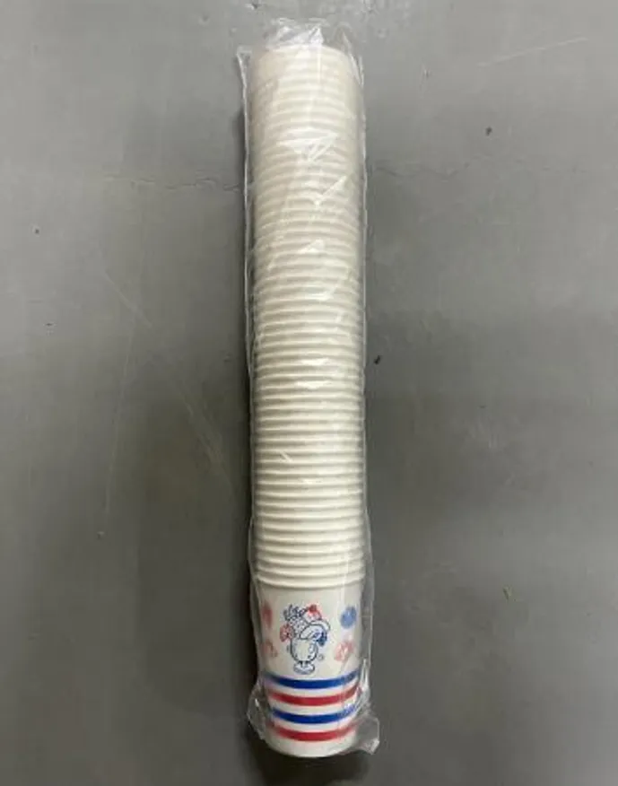 종이컵 8온스 슬러쉬 이미지