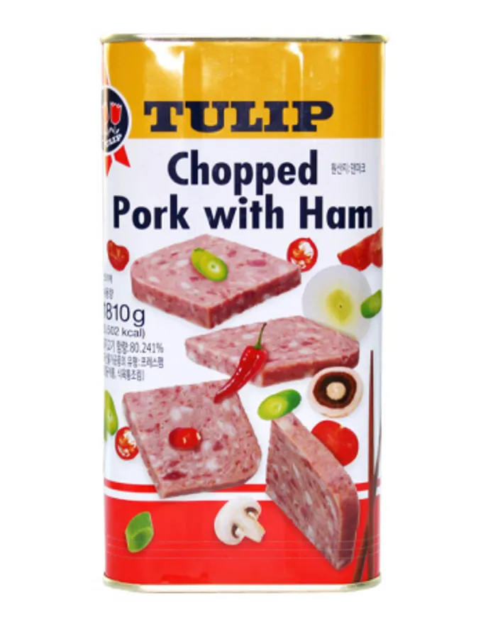튤립햄 촙트햄 춉트햄 1.81kg A급 부대찌개 이미지