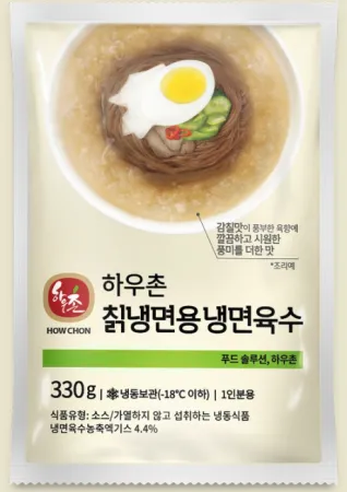 하우촌 칡냉면 육수 330g 개별 냉면육수