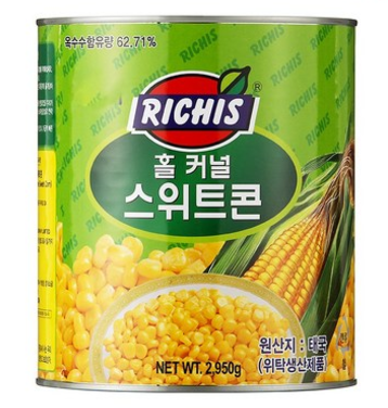 ⭐특가⭐스위트콘 태국 2.95kg 옥수수캔
