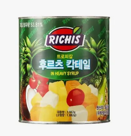 리치스 후르츠 칵테일 3.065kg