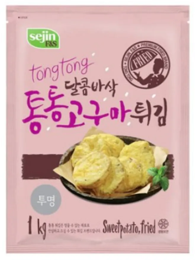 세진 통통 고구마튀김 1kg 냉동 이미지