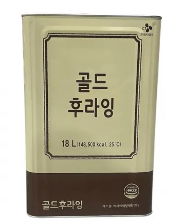 ⭐한정특가⭐CJ 백설 골드후라잉 식용유 18L 콩기름