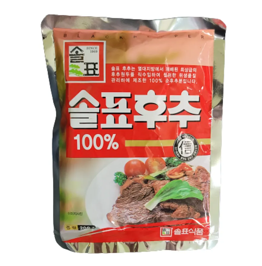 솔표 후추 200g 분말 가루 이미지
