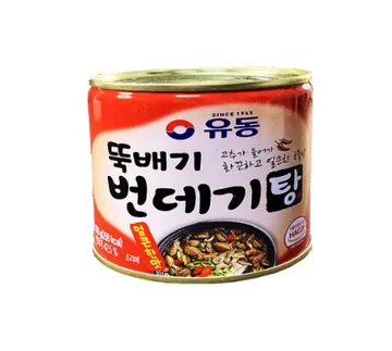 유동 뚝배기 번데기탕 얼큰한맛 280g