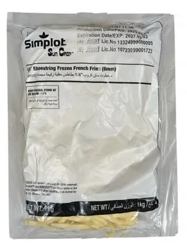 심플로트 슈스트링 썬크랍 감자튀김 1kg