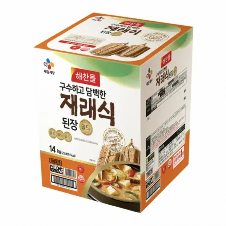 해찬들 재래식 된장 14kg