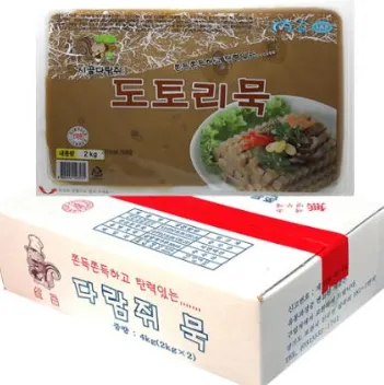 다람쥐 도토리묵 4kg (2kg*2팩)