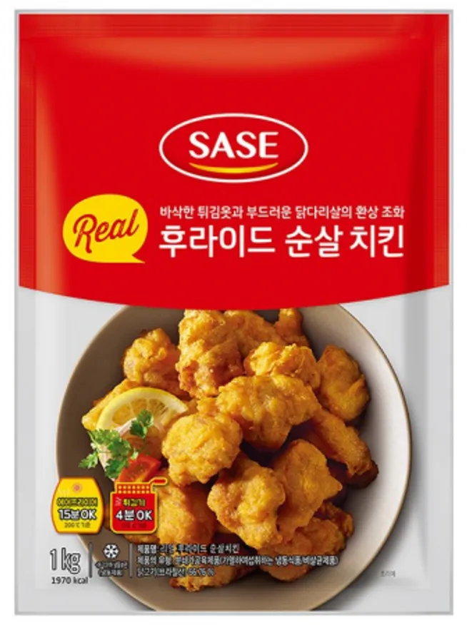 사세 리얼후라이드 순살치킨 1kg 가라아게 이미지