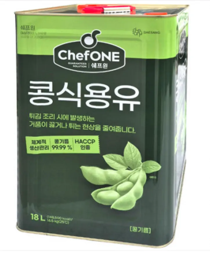 ⭐특가⭐쉐프원 식용유 18L 콩식용유 이미지