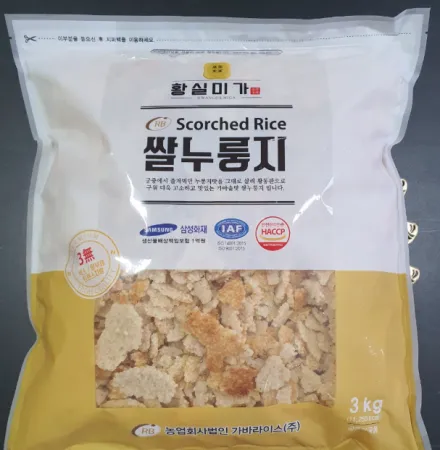황실미가 쌀누룽지 3kg 가마솥맛