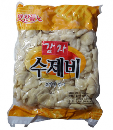백미 맛찬들 감자수제비 2kg 냉동