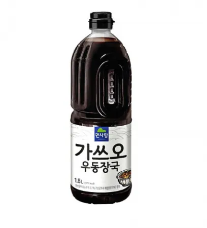 ⭐특가⭐면사랑 가쓰오 우동장국 1.8L