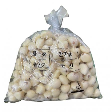 깐마늘 대 국내산 1kg 통마늘