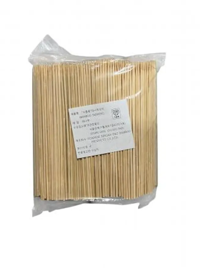 꼬챙이 150*2.5mm 1000개 떡,꼬치,꼬지,꽂이 이미지