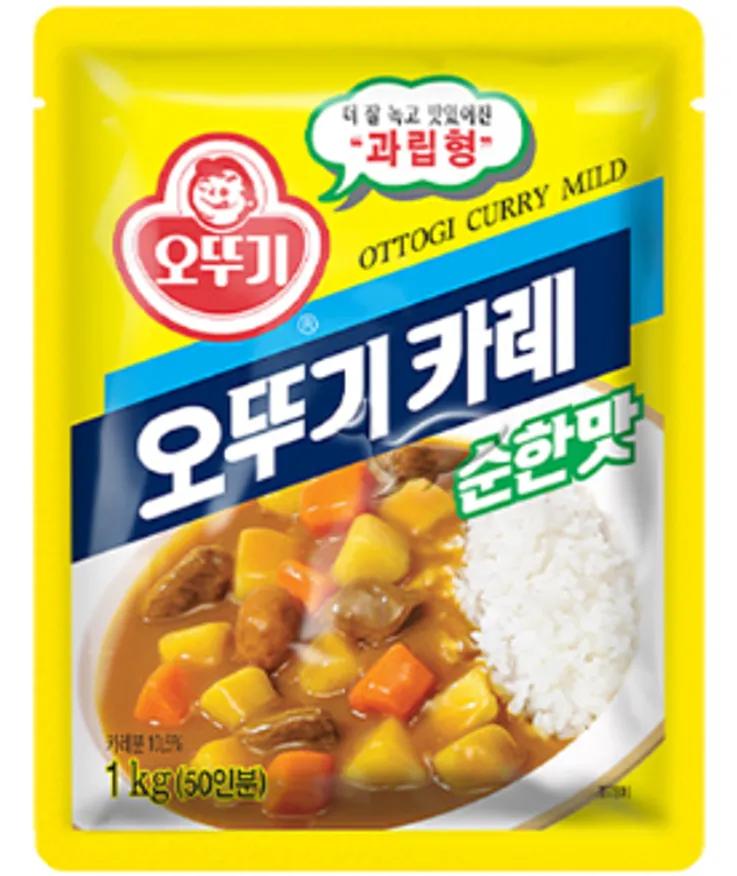 오뚜기 카레 순한맛 1kg 이미지