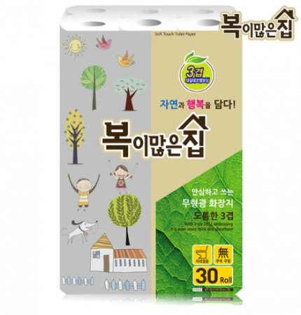 무형광 복이많은집 두툼한 3겹 30롤
