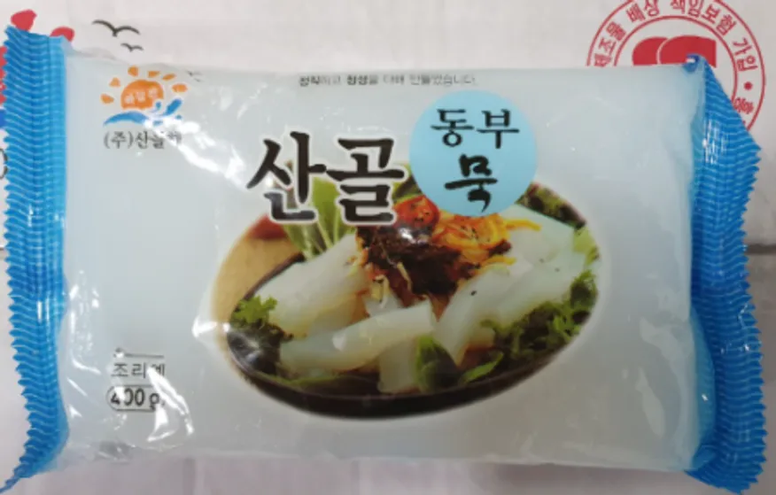 산골 청포묵 400g*10 BOX 이미지
