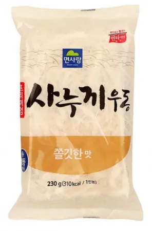 면사랑 사누끼우동 쫄깃 1인 개별포장