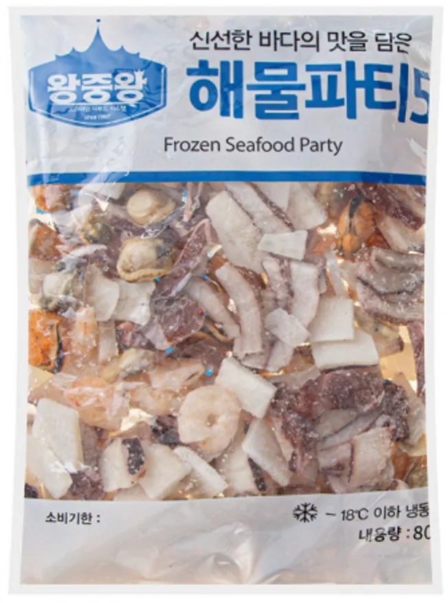 왕중왕 해물파티 800g 모듬해물 이미지