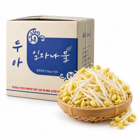 두아 일자 콩나물 3.5kg [19시까지 주문]