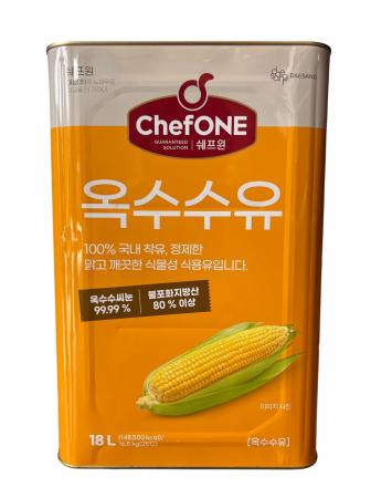 쉐프원 대상 옥수수유 18L 옥배유 식용유