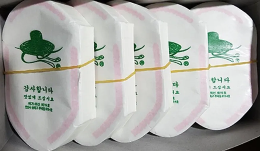 삼주 숟가락집 소 수저집 6*9cm 이미지