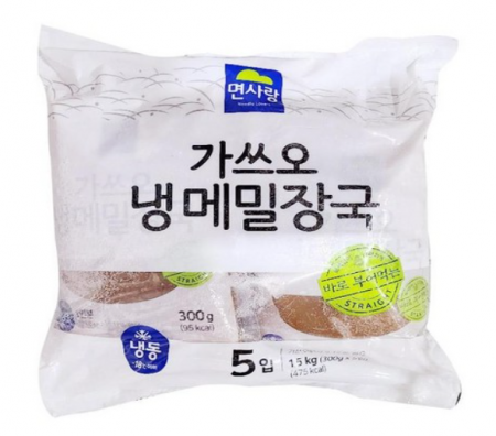 ⭐특가⭐면사랑 가쓰오 냉 메밀장국 300g*5 모밀육수