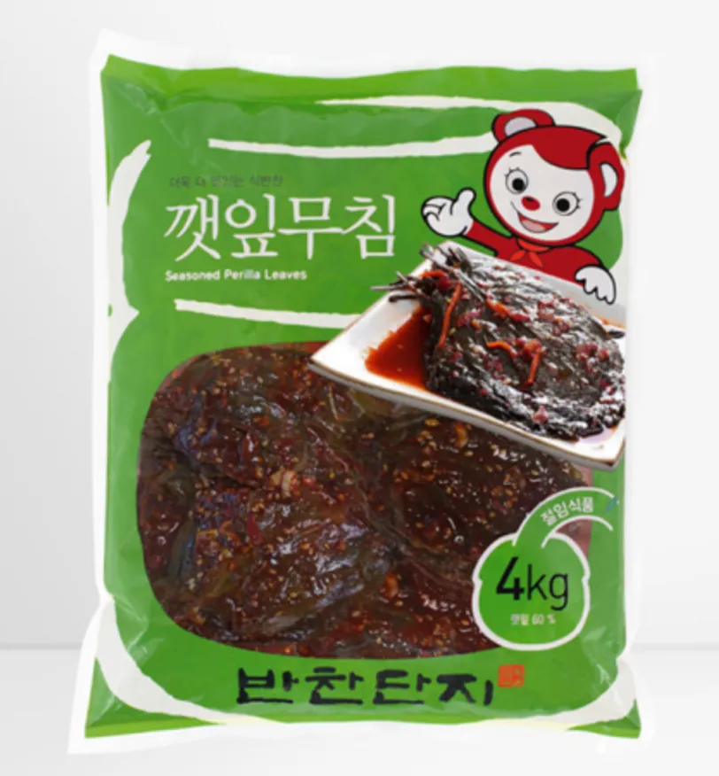 반찬단지 양념깻잎무침 4kg 이미지
