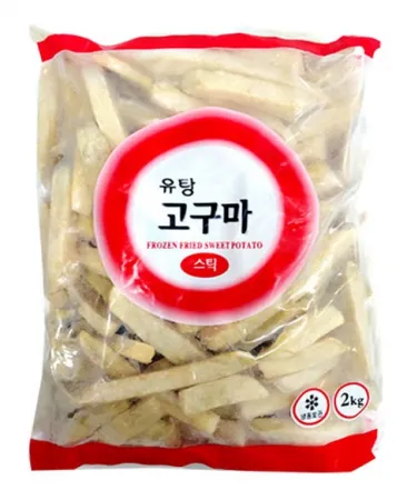 유탕 고구마 스틱 2kg 냉동 이미지